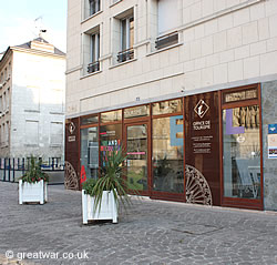 Tourist Office next to Amiens Cathedral.