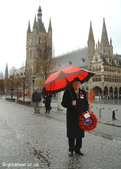 Poppy Umbrella in Ieper (Ypres)
