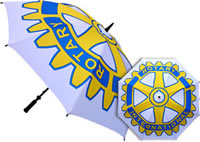 Rotary Emblem Umbrella