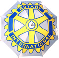 Rotary Emblem Umbrella