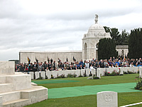 Guests and Standards ©greatwar.co.uk