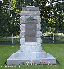 Memorial to the 1st Australian Tunneling Company at Hill 60 Memorial Site, Zillebeke, Ypres Salient.