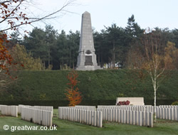 5th Australian Division Memorial, Buttes New British Cemetery