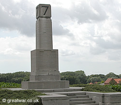 7th Division Memorial, Broodseinde-Beselare Road