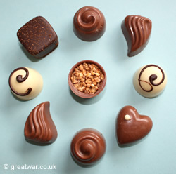 Belgian chocolates.