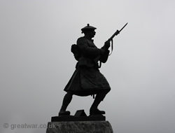 Black Watch Corner memorial.