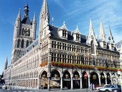 The Nieuwerck, Cloth Hall (Lakenhalle), Ypres/Ieper