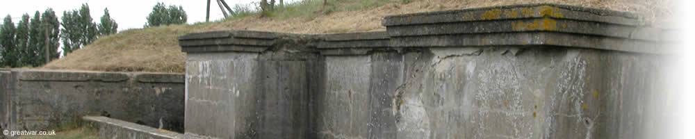 German Command Post preserved at Zandvoorde