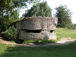 German bunker at the Hill 60 Memorial Site, Zillebeke, Ypres Salient &copy;www.greatwar.co.uk