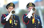 Ieper Buglers sounding last post
