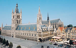 The Cloth Hall - Lakenhalle, Ypres.