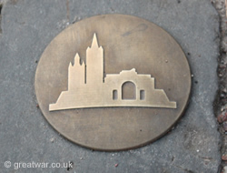 Heritage Walking Tour rivet, Ieper/Ypres.
