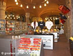 Ypres Visitors Centre shop.