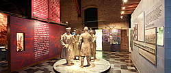 Christmas Truce display at In Flanders Fields museum
