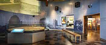 Rebuilding display at In Flanders Fields Museum.