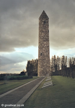 The Island of Ireland Peace Park at Messines, Ypres Salient, Belgium