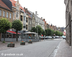 Jules Coomansstraat in Ypres.