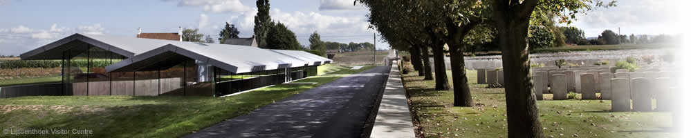 Lijssenthoek Visitor Centre and Lijssenthoek Military Cemetery.