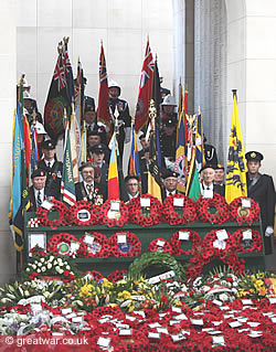 Wreaths laid at the Menin Gate on 11 November