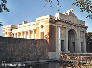 The Menin Gate Memorial, Ypres.