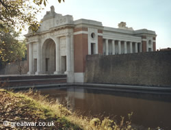 The Menin Gate Memorial to the Missing in Ypres (Ieper), Belgium. The Menin Gate Memorial to the Missing in Ypres (Ieper), Belgium.