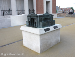 Replica model of The Menin Gate Memorial, Ypres/Ieper