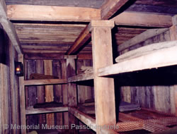 Accommodation room in the replica dugout