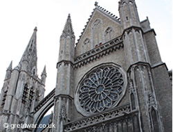 Rose Window Memorial at St. Martin's Cathedral, Ypres/Ieper