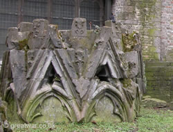 Ruins of St Martin's cathedral, Ypres/Ieper