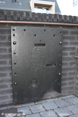 Gunners observation plate from MK4 tank.