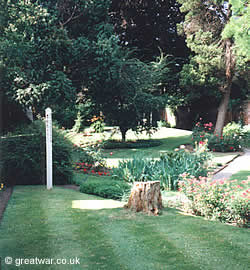 The Toc H garden.