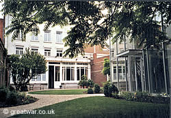 Rear view of Talbot House from the garden.