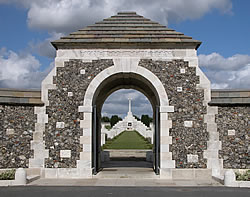 Entrance to Tyne Cote