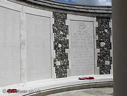 New Zealand Memorial, Tyne Cot Cemetery