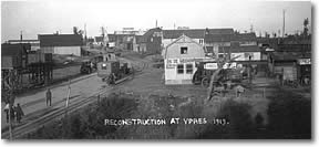 Photograph 5: Reconstruction in Ypres, 1919 (IWM)