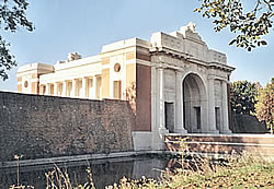 The Menin Gate Memorial to the Missing.