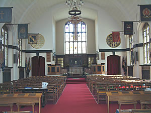 Interior of St George's Memorial Church, Ieper