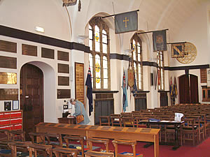 Interior of St George's Memorial Church, Ieper